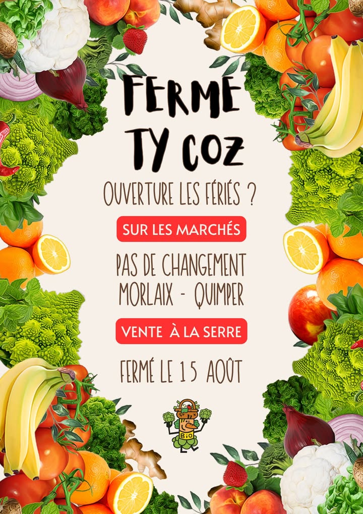 Ferme Ty Coz - Légumes biologiques