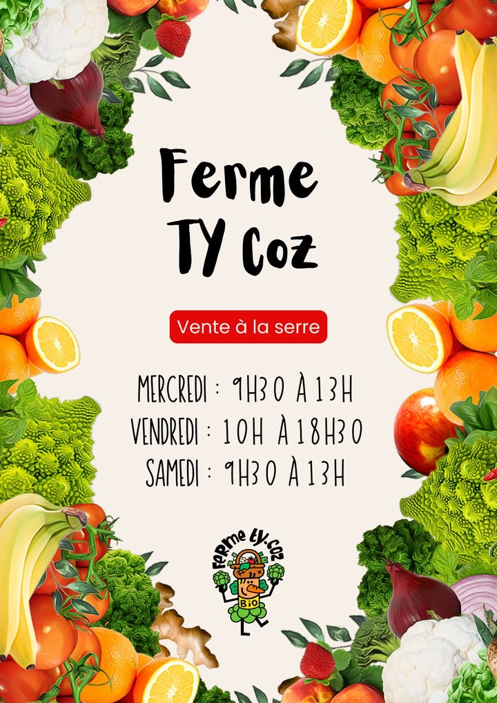 Ferme Ty Coz - Légumes biologiques